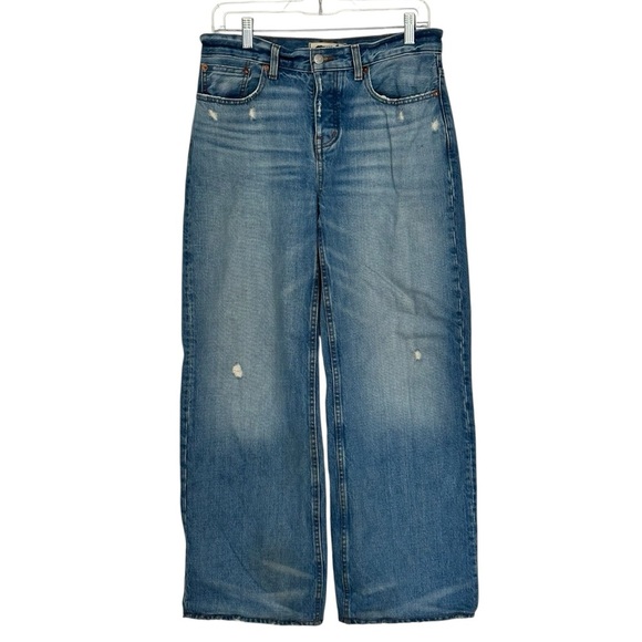 NEW MADEWELL Low-Slung Baggy Jeans‎ Wide Leg Size 25P - Picture 5 of 8